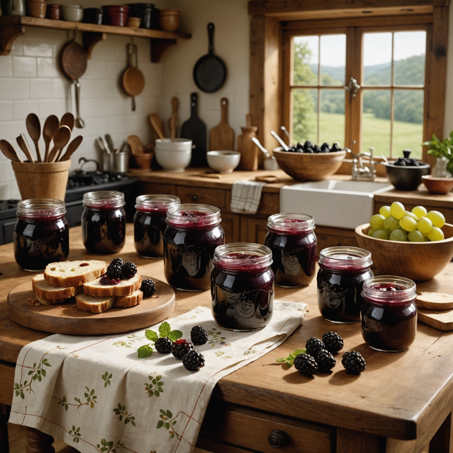 Джем из ежевики: волшебство летнего урожая в каждой банке