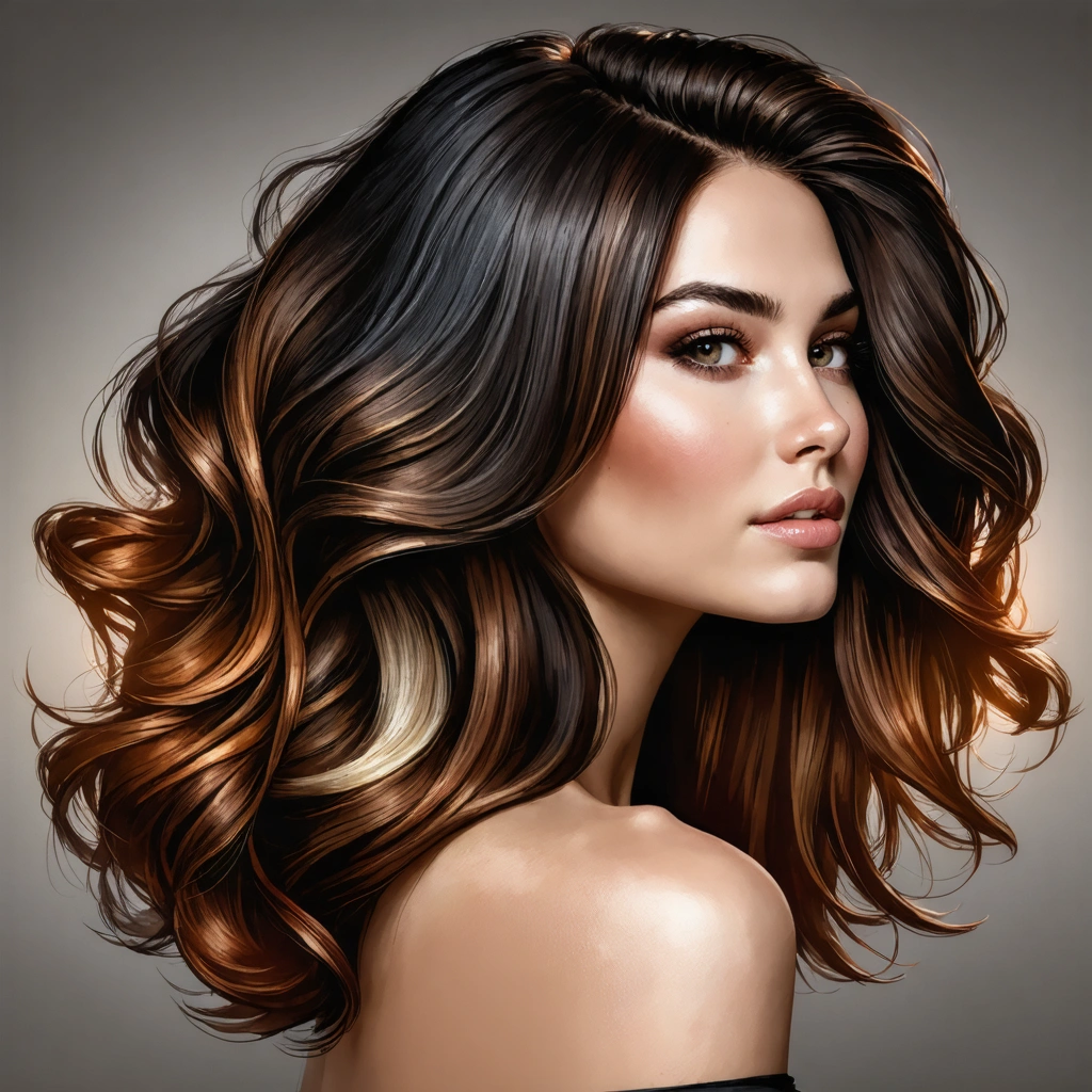 Коричневые волосы — полный гид для начинающих и профессионалов