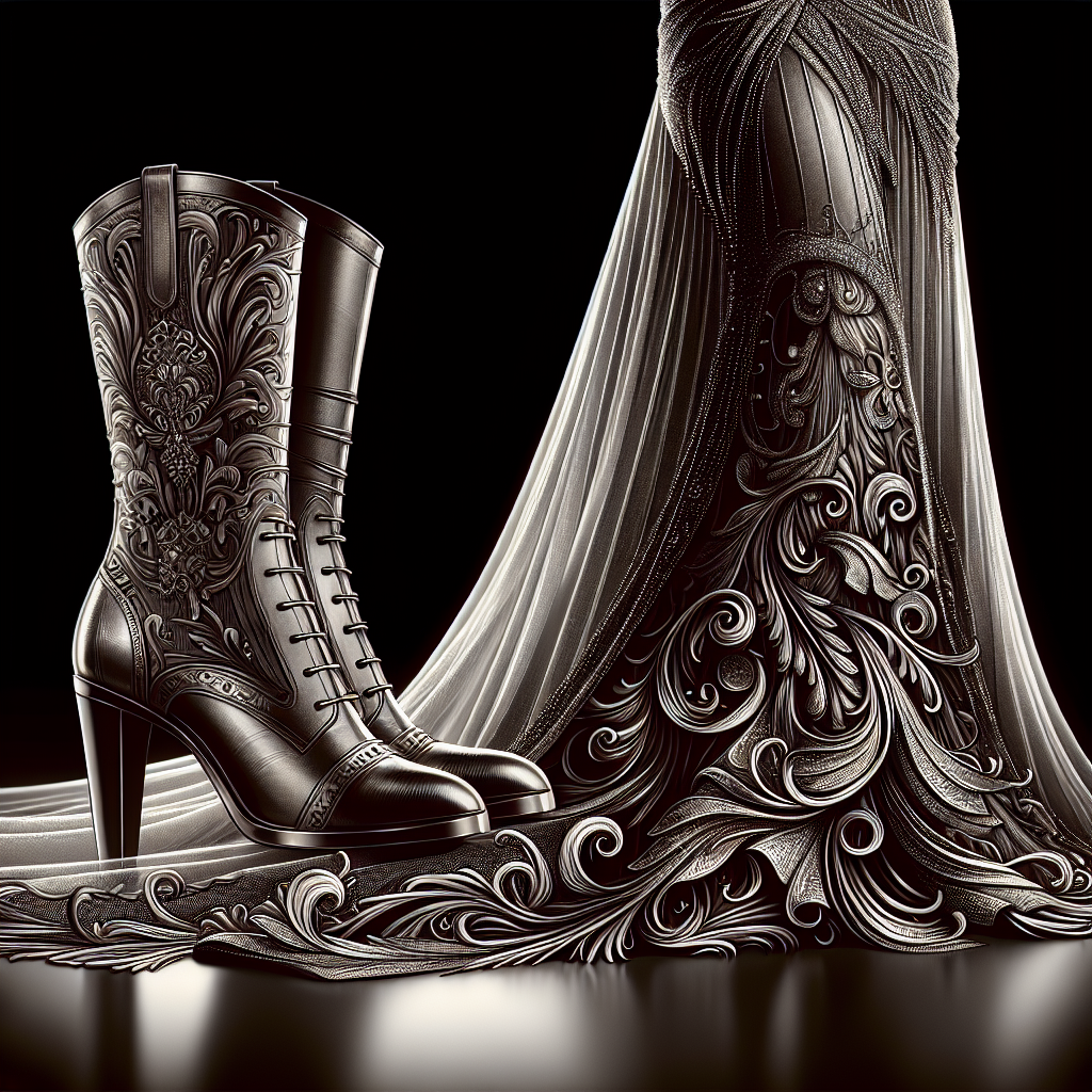 Вечернее платье с сапогами: Современный тренд или вызов традициям?