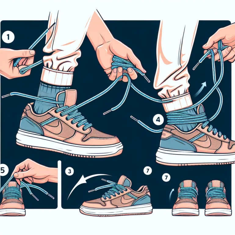 Скрытые Узлы: Как Завязать Шнурки Внутри Кроссовок