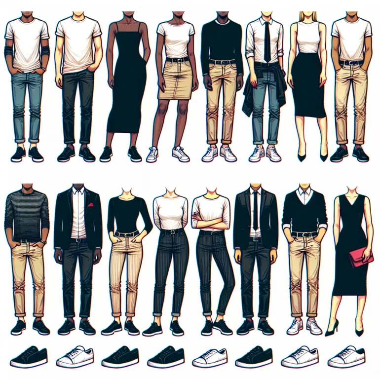 С чем носить черные кеды: стильные решения для любого случая