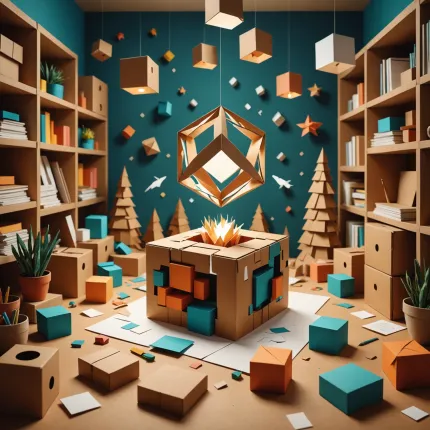 Как сделать бумажный кубик: искусство оригами и творчество из картона