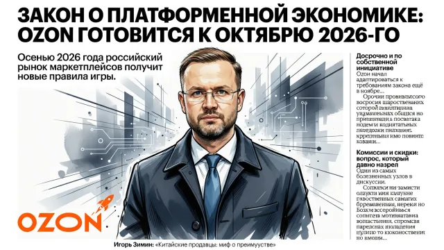 Закон о платформенной экономике: Ozon готовится к октябрю 2026-го