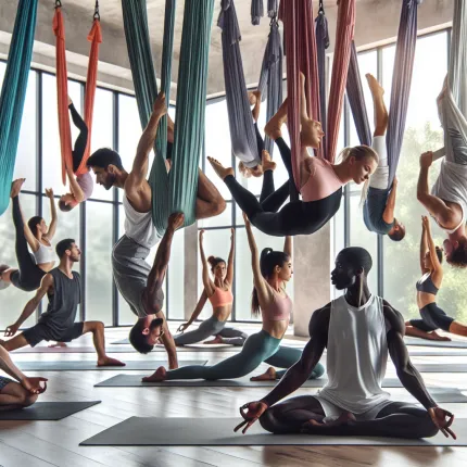 Антигравити йога: Погружение в мир воздушных практик