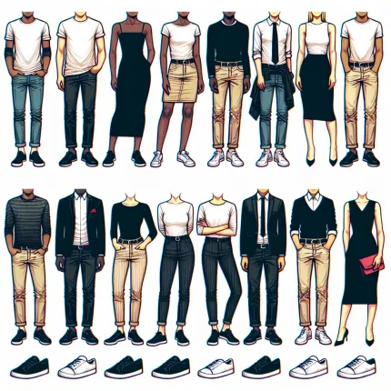 С чем носить черные кеды: стильные решения для любого случая